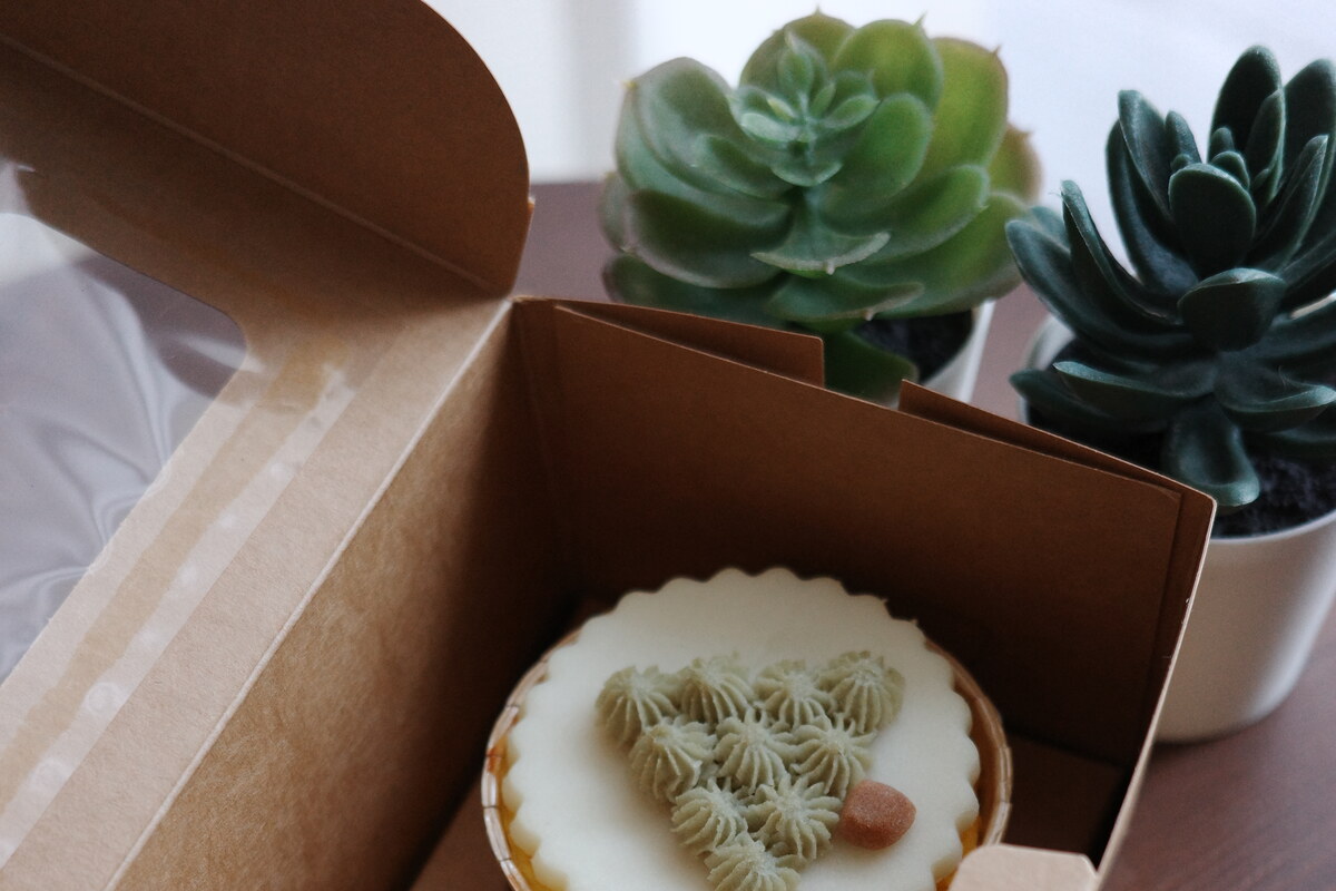 PawPa Pastry Christmas cupcakes 2-piece gift box